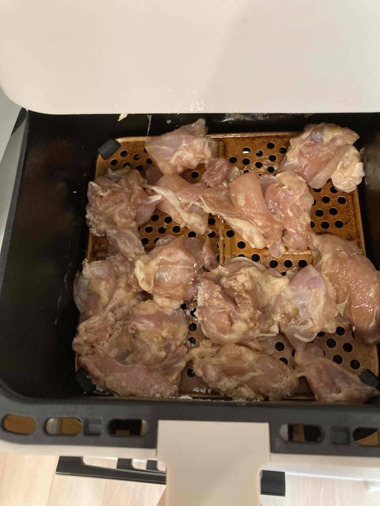 レコルト　エアーオーブン（ノンフライヤー）レシピ本　鶏のから揚げ　作り方　