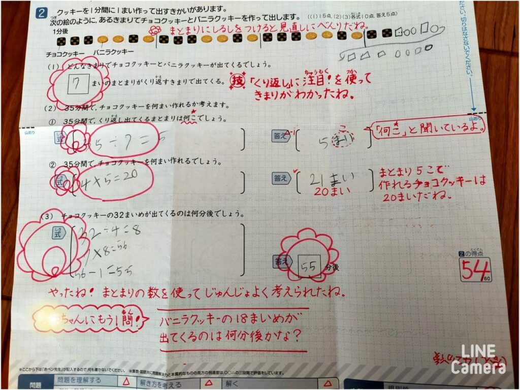 進研ゼミ考える力プラス赤ペン先生